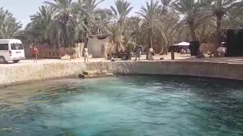 Siwa oasis-Egypt - Cleopatra pool