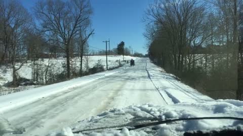 Ridiculous Amish Skiing is the Way of the Future