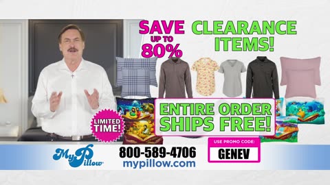 Up to 80% off Your Entire Order at MyPillow.com with Free My Pillow Promo Code, "GeneV" at checkout!