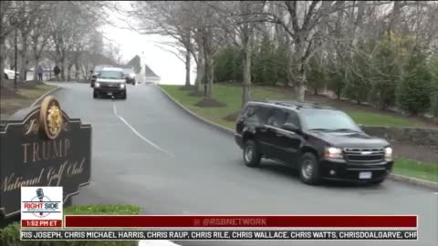 MAGA - President Trump motorcade leaving golf course November 15, 2020