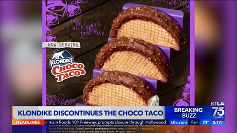 Klondike discontinues the Choco Taco... or have they_