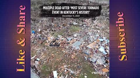 Aftermath of Tornado in Kentucky will blow your mind 🙄😶