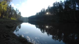 Lake Lakota sunrise reflection