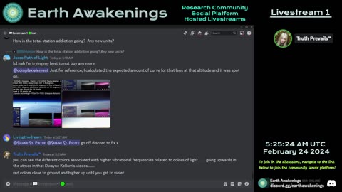 Earth Awakenings - Livestream 1 - #1450