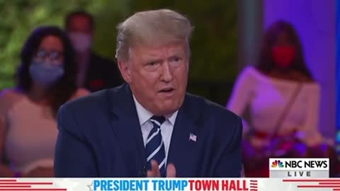 Donald Trump: “I Know Nothing About QAnon. I do Know They Are Strongly Against Pedophilia!