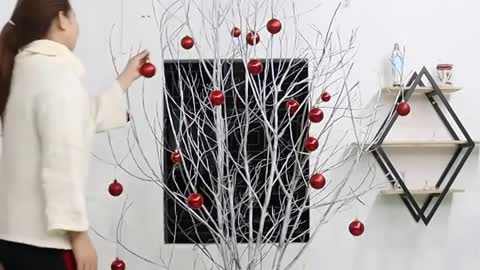 simple christmas tree decoration ideas