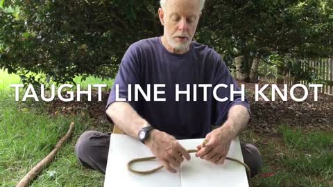 Taught Line Hitch Knot