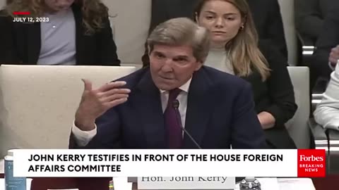 Lawmaker Asks John Kerry Point Blank: 'What Is Your Agenda?' Sadly Kerry Is a Retard ...