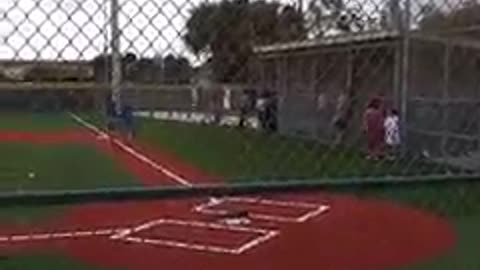 Miracle League, Joshua at bat.