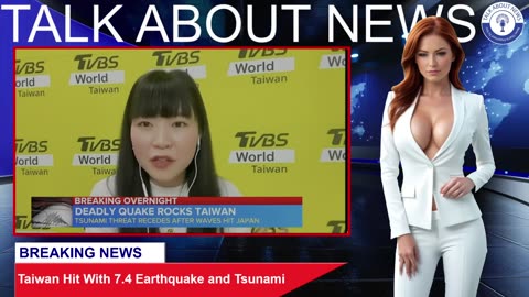 Massive 7.4 Magnitude Earthquake Hits Taiwan: Buildings Collapse, Tsunami Warnings Issued