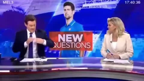 Channel 7 secret footage Novak Djokovic is an ARSEHOLE