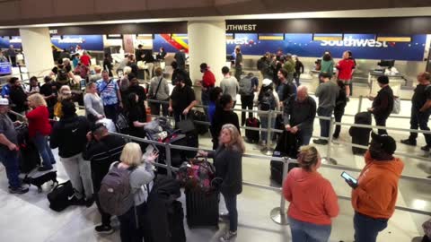 Southwest Airlines Co (LUV.N) on Tuesday led U.S. airline cancellations again