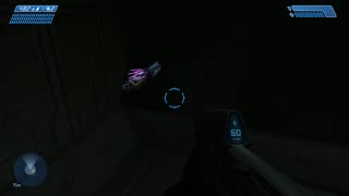 Halo CE Needler Spinning Around in a wall