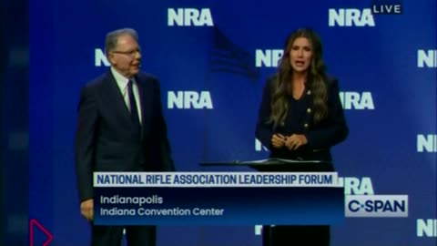 Governor Noem Signs Executive Order At NRA Forum