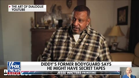 Diddy's former Bodyguard says he might have secret tapes with personalities that were at his parties
