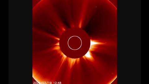ANOTHER STRONG SOLAR FLARE