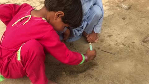 Children playing