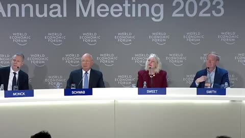 Davos: Schwab says that the WEF’s new “Global Collaboration Village” in the Metaverse can be trusted because Interpol is involved.