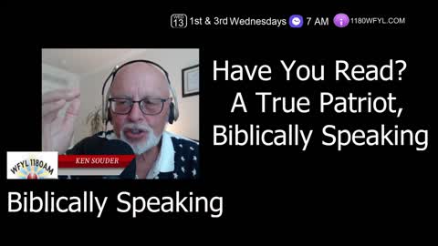 A True Patriot, Biblically Speaking | 7-20-22