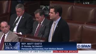 Matt Gaetz Nominates Donald Trump