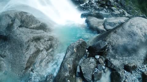 A natural-waterfall-