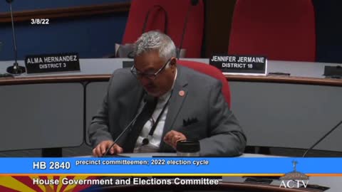 Arizona Legislators Discuss Precinct Committeeman Bill Fix