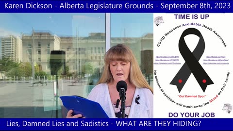 Karen Dickson - Alberta Legislature Grounds - September 8th, 2023