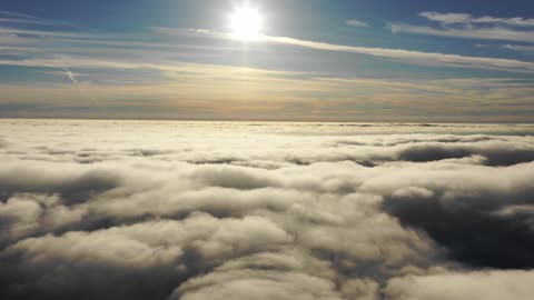 Cloud with sun