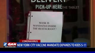 NYC mandate expands to kids 5-11