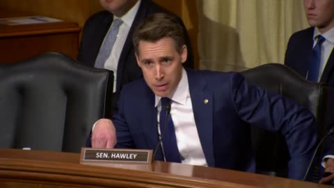 HAWLEY UNLOADS ON BIDEN NOMINEE! 'Never Seen a Witness Stonewall Like This!'