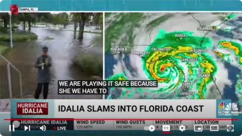 LIVE: Hurricane Idalia makes landfall in Florida | NBC News NOW
