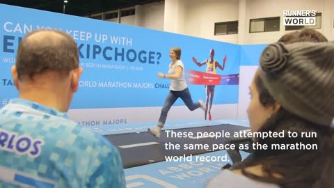 Runners Attempt Eliud Kipchoge’s World Record Marathon Pace