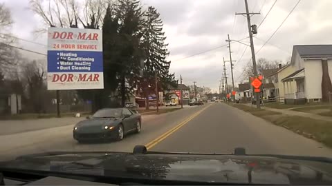 footage of Newark Ohio police chase! 40 miles long !!!!!!