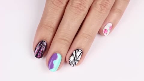 10 Nail Art Designs Using HOUSEHOLD ITEMS! | The Ultimate Guide