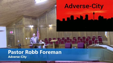 Pastor Robb Foreman // Adverse-City