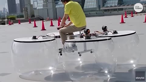 Hovercraft goes viral after appearing in Youtube video | USA TODAY