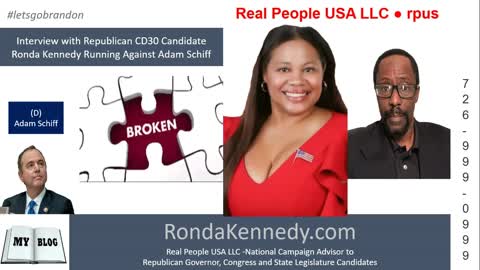 CA Attorney-Republican Ronda Kennedy is Running For Congress (Los Angeles) CD30 Against Adam Schiff