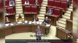 Italian Politician Sara Cunial exposes Bill Gates depopulation agenda - crimes against humanity