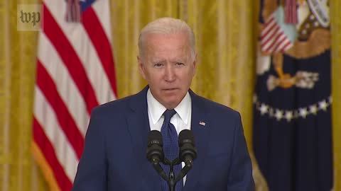 Bidens remarks on the Afghanistan terrorist attacks in 3 minutes