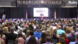 DeSantis mocks Biden's Florida campaign visit as midterms near