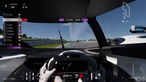 Gran Turismo 7 - Mazda LM55 VGT - Cockpit View Gameplay PS5