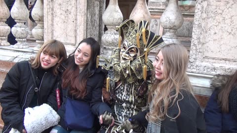 Venice Italy Masked Carnival 2018 Part 2
