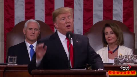 Donald Calmly Trumps The State Of The Union Address (YTP)