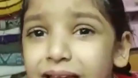 The little Girl weaping| 2022 viral Video from India|