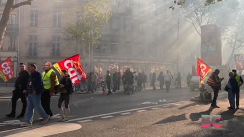 Macron faces first major strike since re-election as unions oppose pension reform