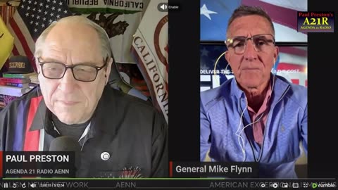 GEN Flynn on Agenda21 Radio w/Paul Preston (NCS) March 25, 2024.