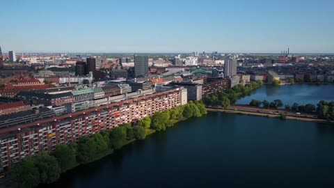 Denmark _ Drone _ Nature _ City _ Free HD Videos