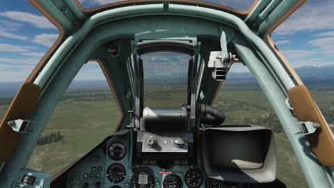 landing a SU-25T in crosswind