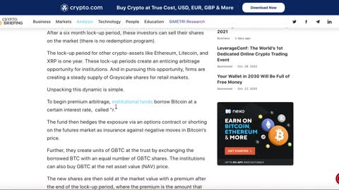 Bitcoin Grayscale OTC market - What are you buying