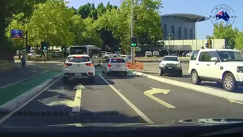 They refurbished this part of the road but people are still too incompetent to follow road rules